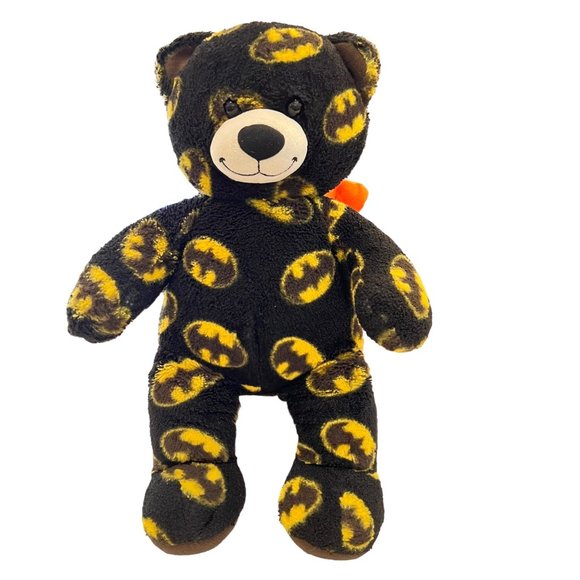 Build A Bear Batman Logo The Dark Knight Black Outfit Plush Dress Up Clothes - Picture 3 of 16